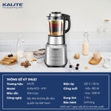 Máy làm sữa hạt KALITE KCB4741 cao cấp, sấy khô khử khuẩn - Ảnh 2