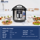 Nồi áp suất điện Kalite KPC5841 đa chức năng - Ảnh 2