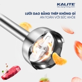 Máy xay cầm tay Kalite KEB4112 thiết kế nhỏ gọn 12+1 cấp tốc độ - Ảnh 3