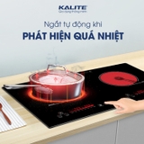 Bếp từ kết hợp hồng ngoại Kalite KCC83B - Ảnh 5