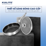 Chảo KALITE KL-326 inox 3 lớp triply - dẫn và giữ nhiệt tốt - Ảnh 5