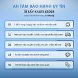 Tủ sấy quần áo KALITE KSD28, dung tích 600L, sấy khô nhanh - Ảnh 9