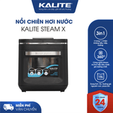 Nồi chiên hơi nước KALITE STEAM X 15 lít đa năng hấp nướng chiên - Ảnh 1