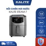 Nồi chiên hơi nước KALITE STEAM 7 chiên hấp 2 trong 1, dung tích 7 lít - Ảnh 1