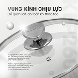 Chảo rán inox liền khối cao cấp KALITE KFP2603 - Size 26cm - Ảnh 12