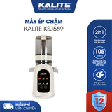 Máy ép chậm Kalite KSJ569 ép kiệt bã 99% tích hợp làm kem - Ảnh 1