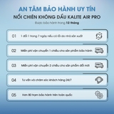 Nồi chiên không dầu KALITE Air Pro, dung tích 12L, khoang inox 304 - Ảnh 7