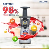 Máy ép chậm KALITE KSJ4411 công suất lớn ép kiệt bã - Ảnh 4