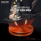 Bếp từ đôi KALITE KDI72 mặt kính sang trọng an toàn dễ vệ sinh - Ảnh 6