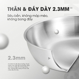 Chảo rán inox liền khối cao cấp KALITE KFP2603 - Size 26cm - Ảnh 5