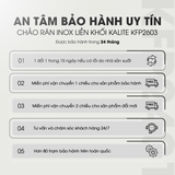 Chảo rán inox liền khối cao cấp KALITE KFP2603 - Size 26cm - Ảnh 17