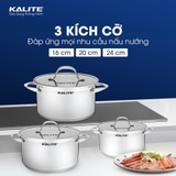 Nồi KALITE KL352 inox đáy từ 5 lớp dùng trên mọi loại bếp - Ảnh 5