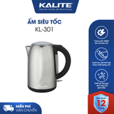 Ấm đun siêu tốc KALITE KL-301 dung tích 1,7 lít - Ảnh 1