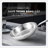 Chảo inox nguyên khối TRIPRO KALITE KL825 - Ảnh 4