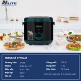 Nồi cơm điện KALITE KL-619 công nghệ Hàn Quốc 1,8L - Ảnh 2