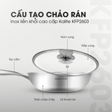 Chảo rán inox liền khối cao cấp KALITE KFP2603 - Size 26cm - Ảnh 15