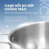 Nồi inox liền khối cao cấp đa năng KALITE KCP2602 - Size 26cm - Ảnh 11