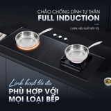 Chảo inox nguyên khối TRIPRO KALITE KL826 26cm - Ảnh 8
