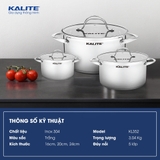 Nồi KALITE KL352 inox đáy từ 5 lớp dùng trên mọi loại bếp - Ảnh 6