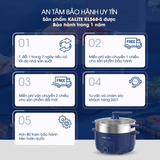 Nồi lẩu hấp KALITE KL568-S đa năng 2 tầng dung tích 11L - Ảnh 12