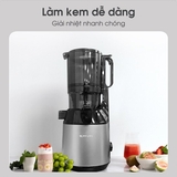 Máy ép chậm KALITE KSJ868 động cơ DC siêu khỏe ép kiệt bã - Ảnh 9