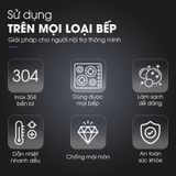 Quánh inox Kalite KSP1601 3 Lớp Cao Cấp - Ảnh 4