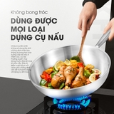 Chảo rán inox liền khối KALITE KFP2401 - Vung kính chịu lực - Ảnh 9