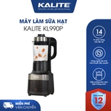 Máy làm sữa hạt KALITE KL990P xay nhuyễn chống ồn 14in1 - Ảnh 1