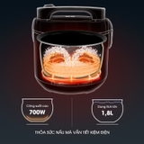 Nồi cơm điện KALITE KRC6018 700W chống dính dung tích 1,8L - Ảnh 15