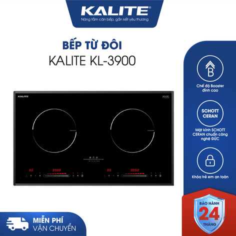 Bếp từ đôi KALITE KL-3900 công nghệ  hiện đại