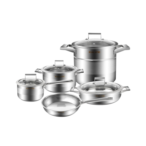 Bộ nồi chảo KALITE KL-339  siêu bền chuẩn châu Âu