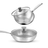Bộ 2 chảo inox KALITE Dual Lux, dẫn nhiệt nhanh, thiết kế sang trọng