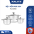 Bộ 3 nồi inox liền khối KALITE KCS366 - Bộ 3 size 18-20-24cm