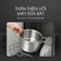 Bộ nồi chảo inox liền khối KALITE ECO Trio, inox 304 an toàn ,3 lớp bắt từ tốt - Ảnh 4