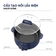 Nồi lẩu KALITE KL568 đa năng dung tích 6L - Ảnh 13