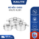 Bộ 3 nồi KALITE KL381 bền bỉ đáp ứng mọi nhu cầu nấu nướng - Ảnh 1