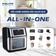 Nồi chiên không dầu KALITE Q10 10 lít, trục xiên quay, nhiều phụ kiện - Ảnh 9