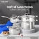 Bộ nồi nguyên khối inox 304 Tripro Kalite KL999 siêu bền - Ảnh 3